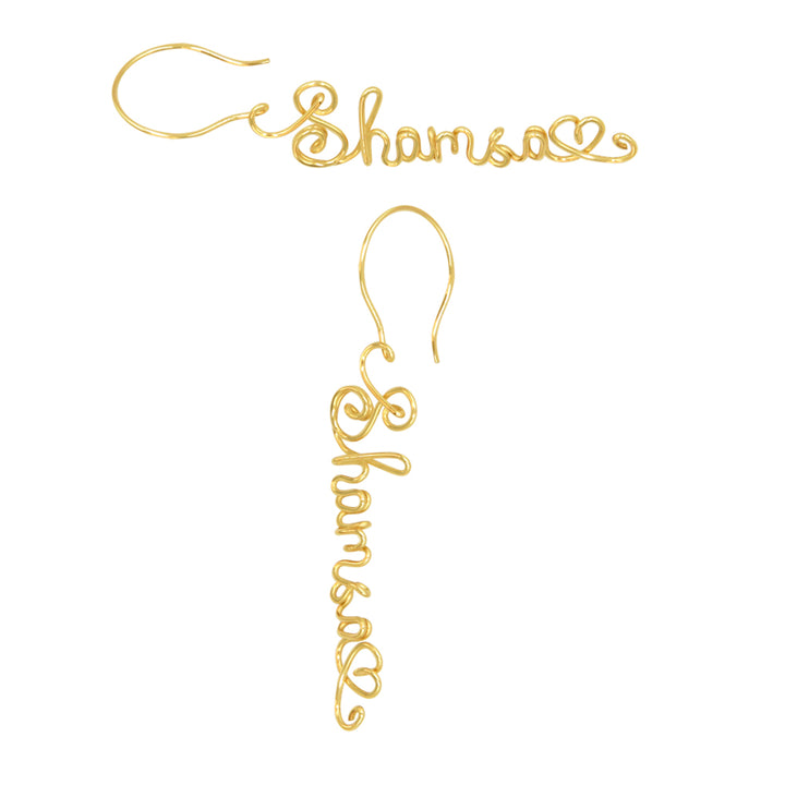 Signature Flourish Earring (14kt Gold Filled)