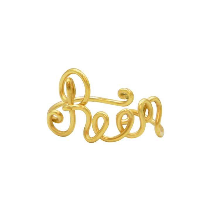 Luce Band Ring (14K Gold Filled)