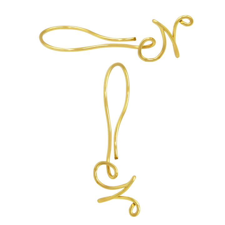 Cascade Monogram Earring (14kt Gold Filled)