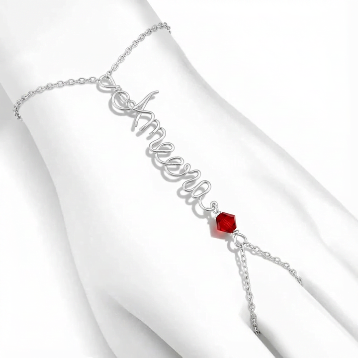 The Ethereal Link Hand Chain (925 Silver)