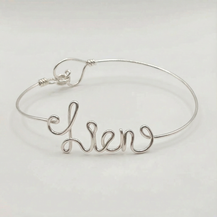 Riviera Bangle Bracelet (925 Silver)