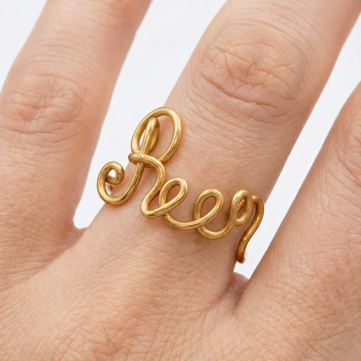 Luce Band Ring (14K Gold Filled)