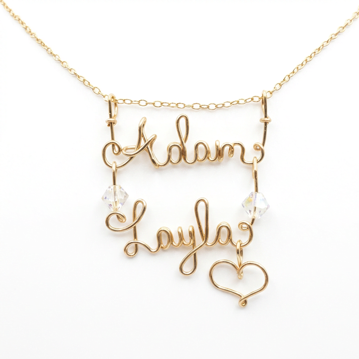 Infinity Promessa Necklace (14K Gold Filled)