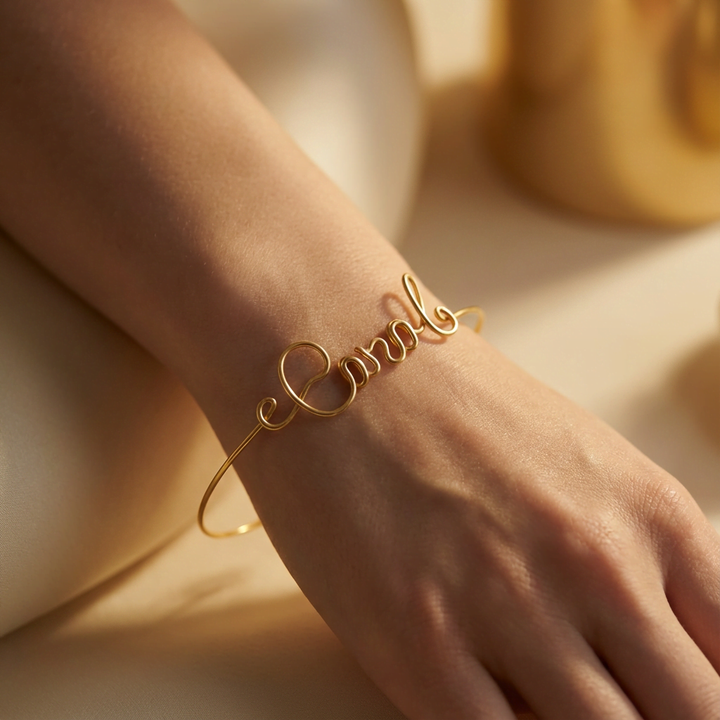 Riviera Bangle Bracelet (14K Gold Filled)