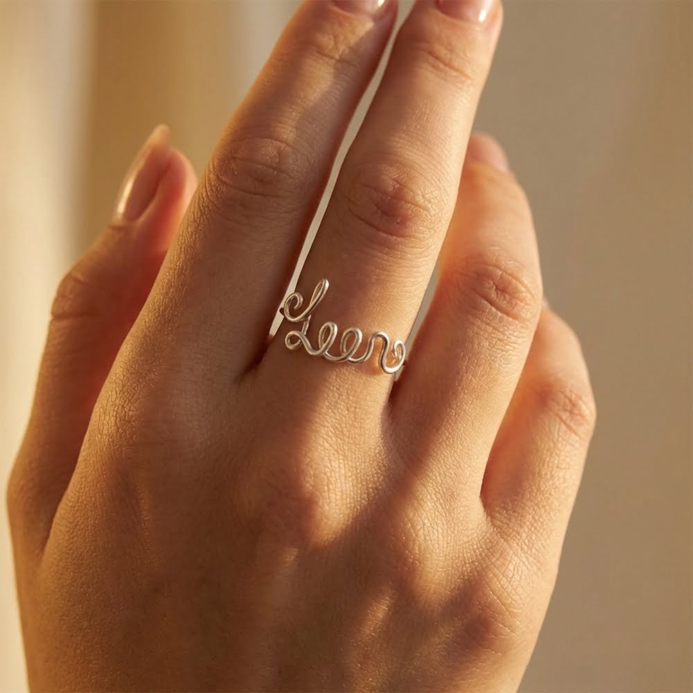 Luce Band Ring (925 Silver)