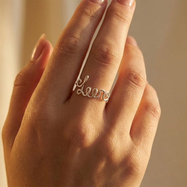 Luce Band Ring (925 Silver)