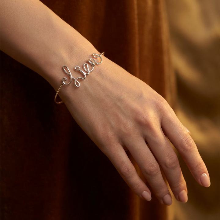 Riviera Bangle Bracelet (925 Silver)